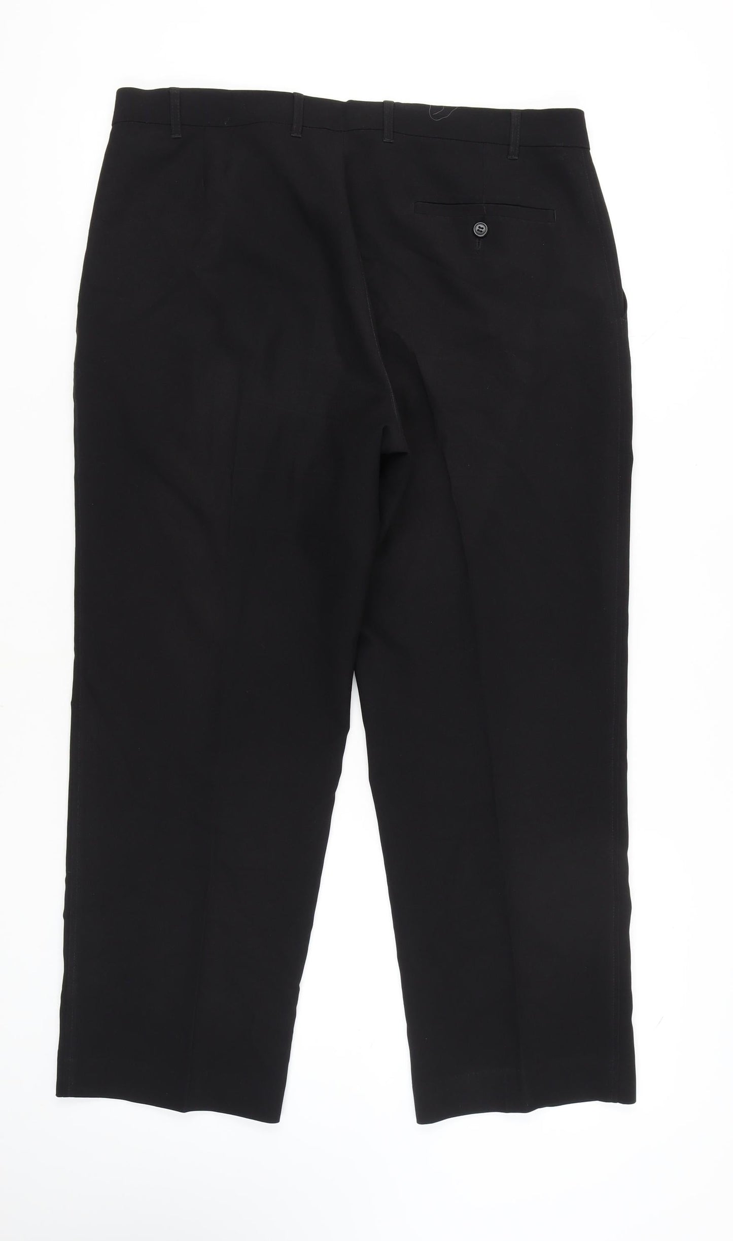 Marks and Spencer Men's Black Trousers 38
