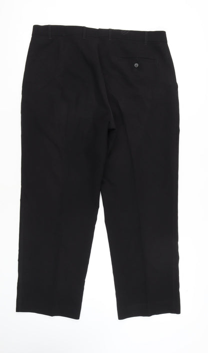 Marks and Spencer Men's Black Trousers 38