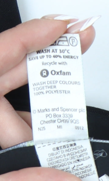 Marks and Spencer Men's Black Trousers 38