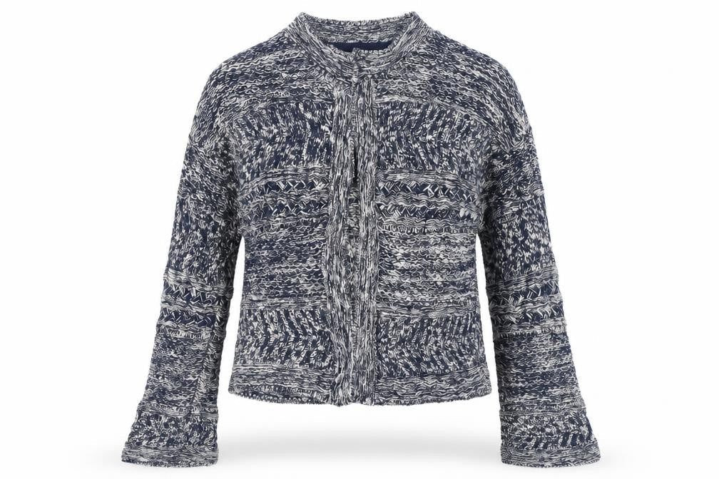 Womens UK Size M Marks and Spencer Blue Cardigan Jumper