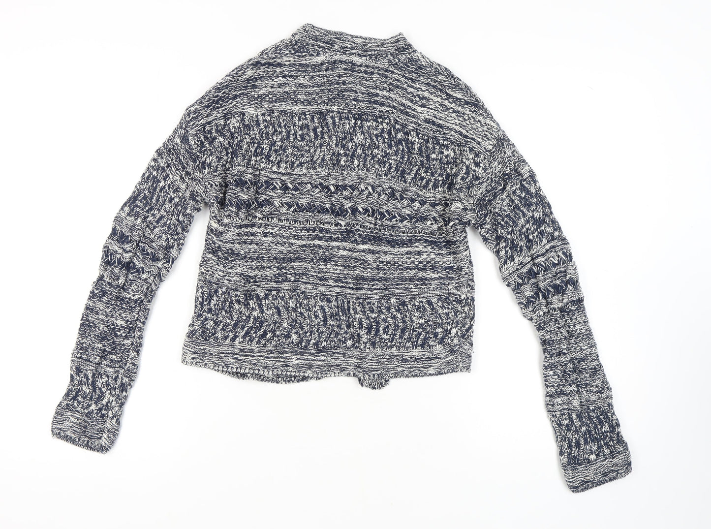 Womens UK Size M Marks and Spencer Blue Cardigan Jumper