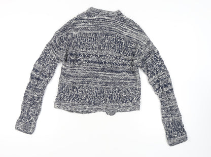 Womens UK Size M Marks and Spencer Blue Cardigan Jumper