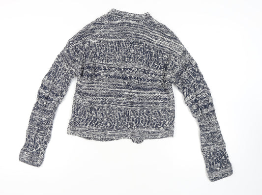 Womens UK Size M Marks and Spencer Blue Cardigan Jumper