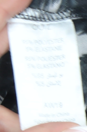 Quiz Women's Black Feather Print Dolman Sleeve T-Shirt