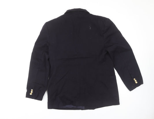 Marks and Spencer Women's Black Wool Blazer Size 14