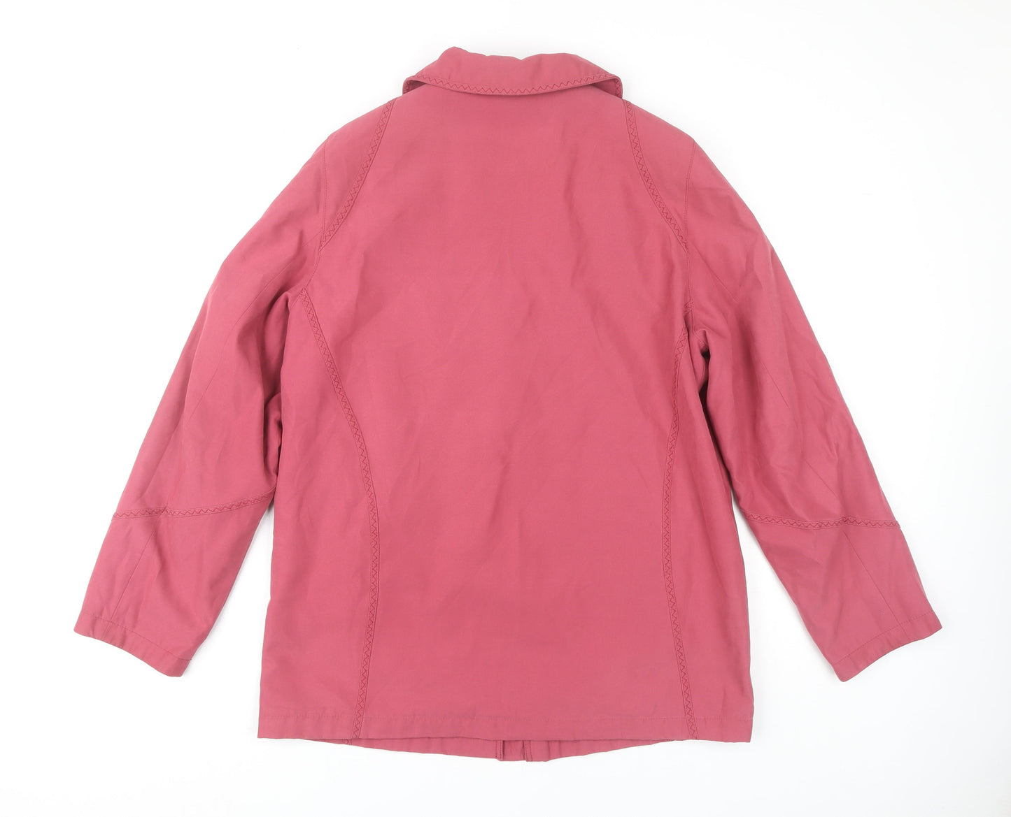 Womens UK Size 16 EWM Pink Pea Coat