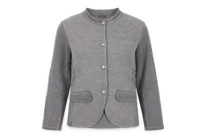 Suzy D Women's Grey Basic Jacket M