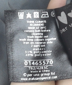 Marks and Spencer Women Grey Flare Skirt Size 12