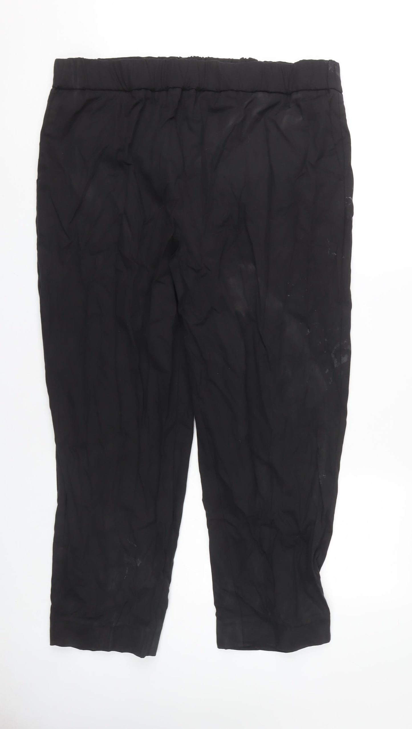 Jaeger Women's Plus Size 20 Black Trousers