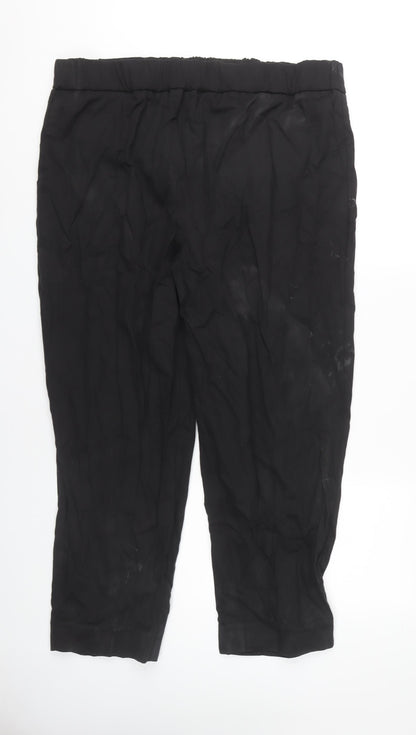 Jaeger Women's Plus Size 20 Black Trousers