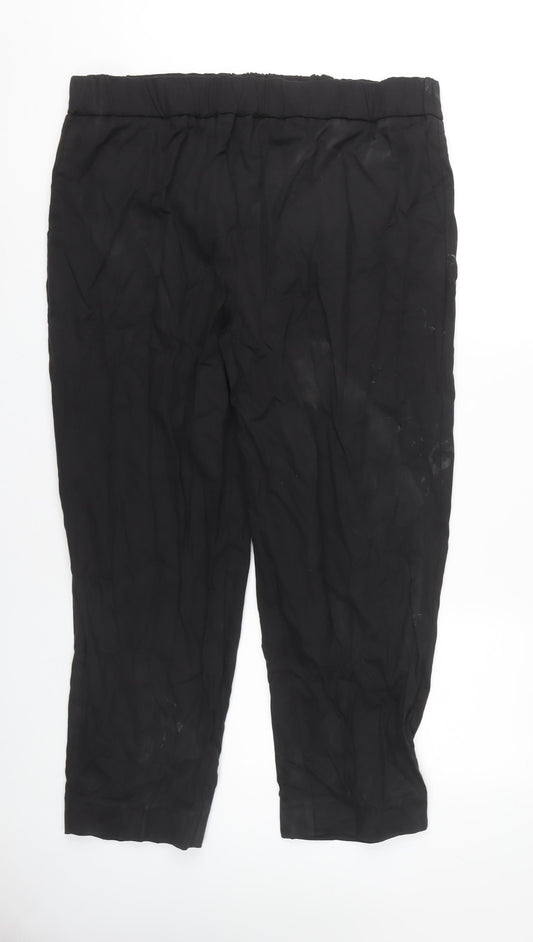Jaeger Women's Plus Size 20 Black Trousers