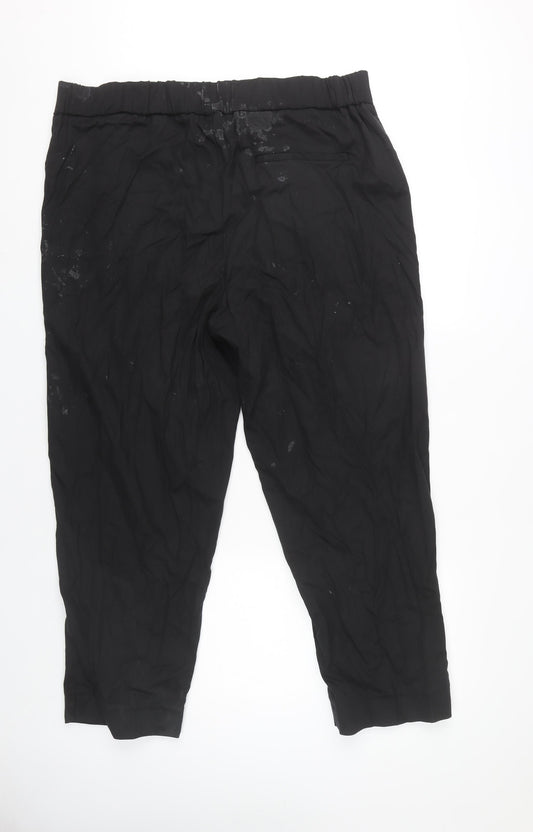 Jaeger Women's Plus Size 20 Black Trousers