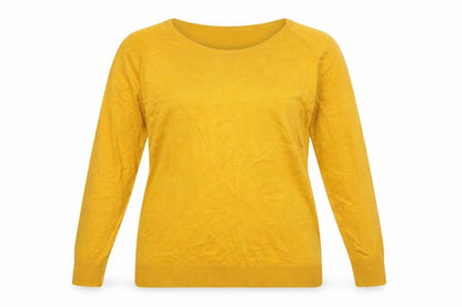 Womens UK Size XL Sfera Yellow Pullover Jumper
