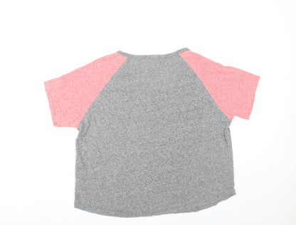 Womens UK Size L Hush Multicoloured  T-Shirt