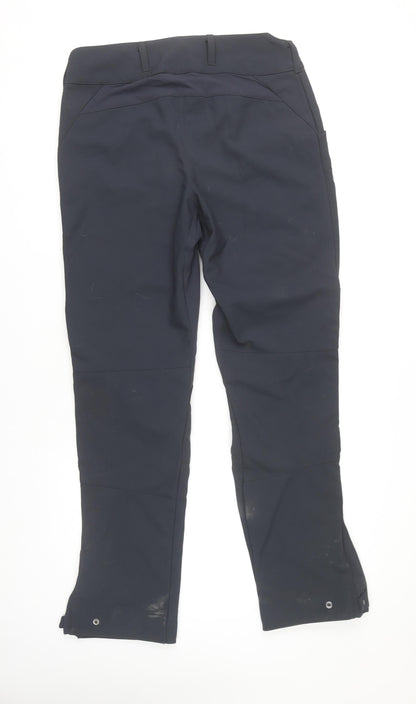 Decathlon Men's Black Snow Pants Lined Waterproof
