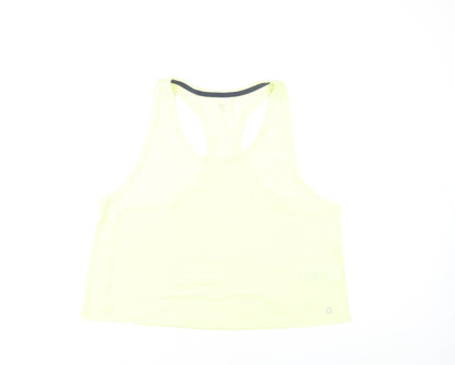 Marks and Spencer Women’s Yellow Tank Top Size 14