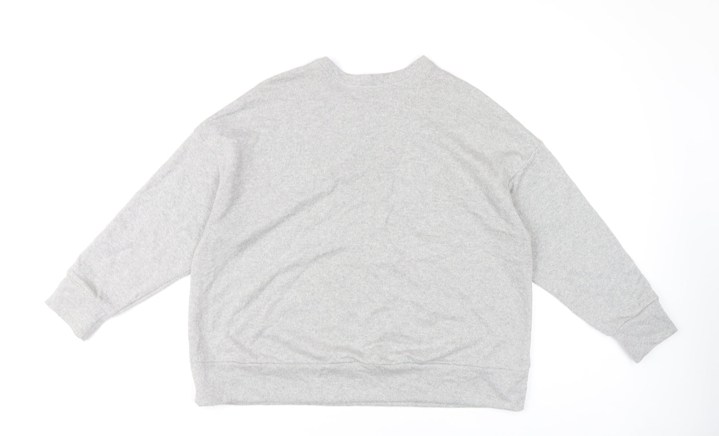 Alexara Women’s Grey Pullover Sweatshirt M