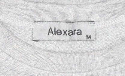 Alexara Women’s Grey Pullover Sweatshirt M