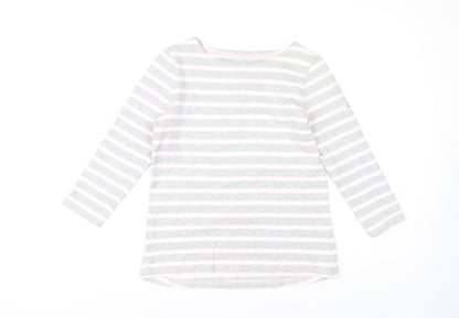 Womens UK Size 10 Joules Grey  T-Shirt