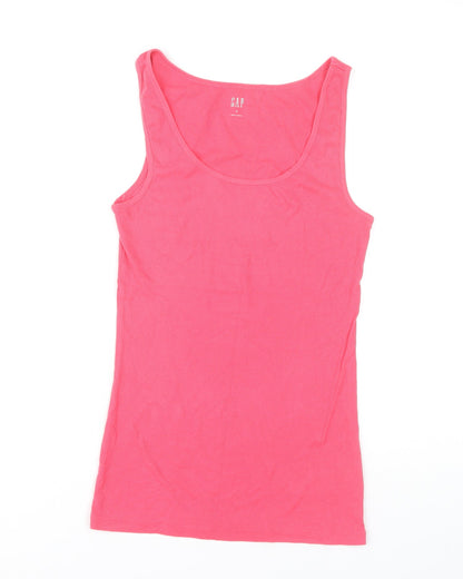 Gap Women's Pink Tank Top M - Stylish Scoop Neck Comfort