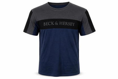 Mens UK Size 2XL Beck & Hersey Blue  T-Shirt