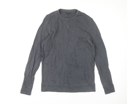 Mens UK Size M River Island Grey Pullover Sweatshirt