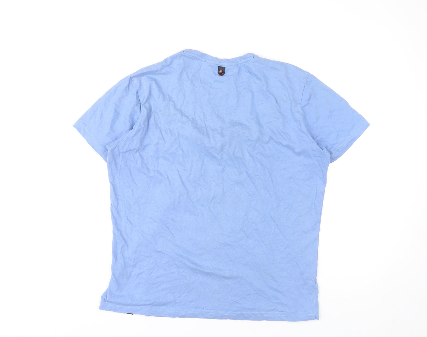 Mens UK Size M Duck and Cover Blue  T-Shirt