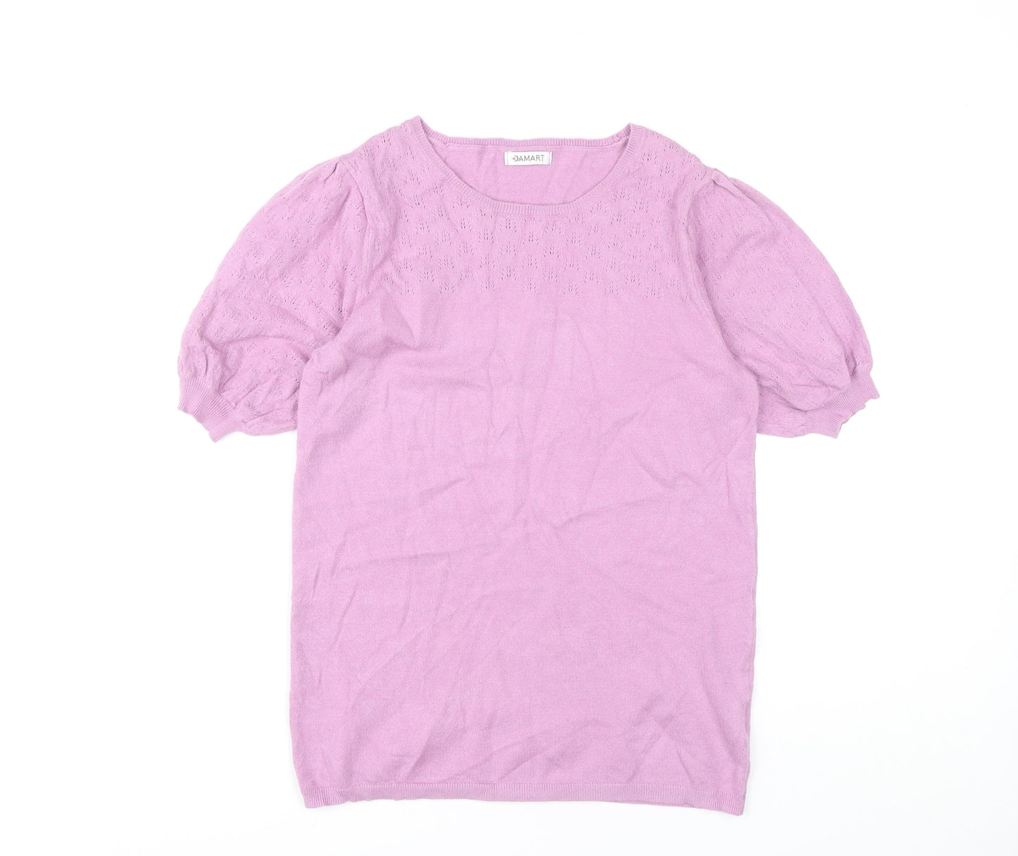 Damart Women's Pink Jumper UK Size 10/12 Casual