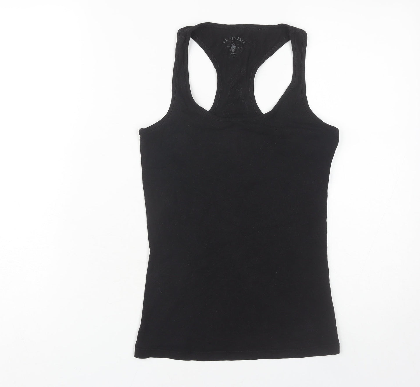 Womens UK Size 10 U.S. Polo Assn. Black  Tank
