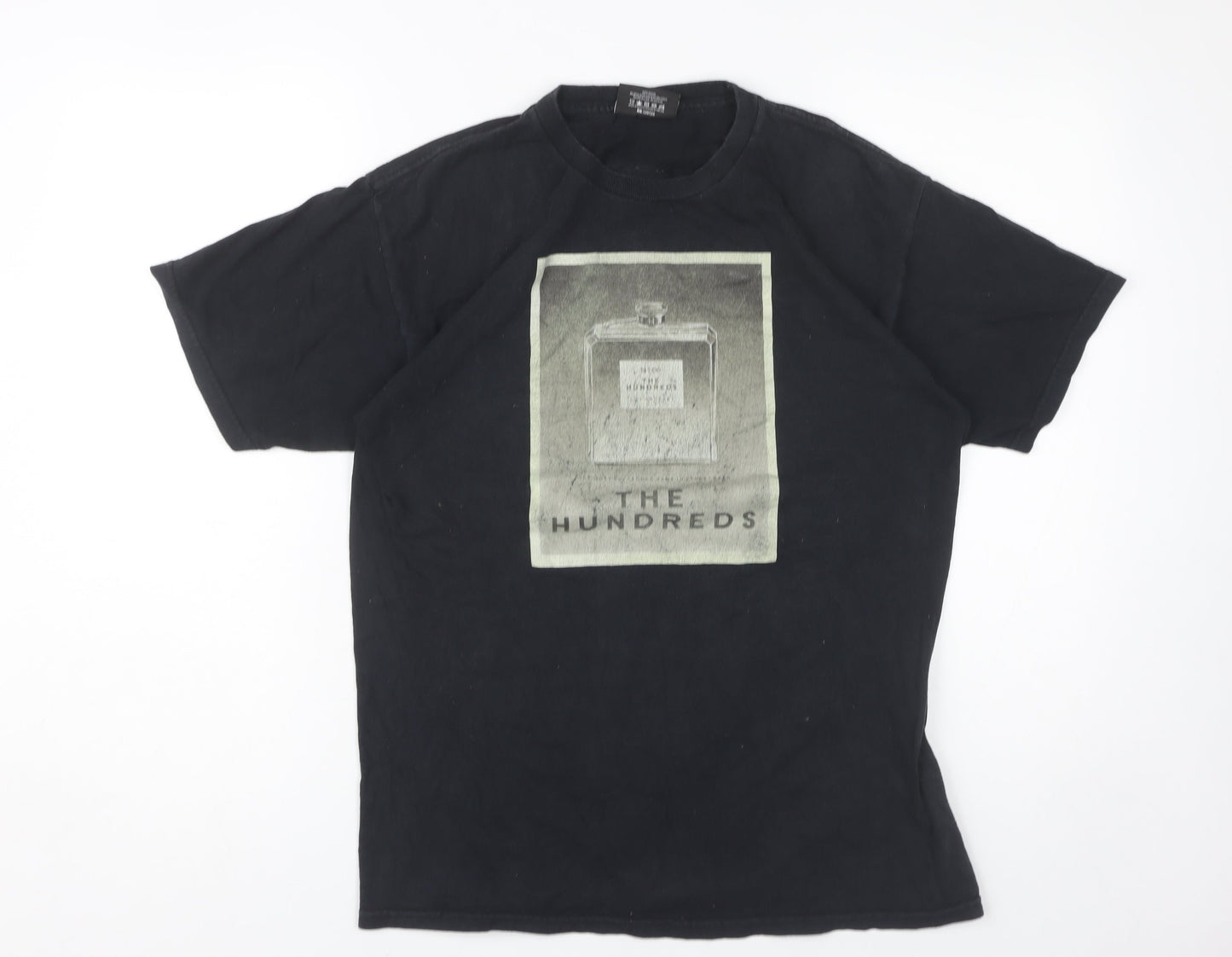The Hundreds Men's Black Graphic Print T-Shirt Medium