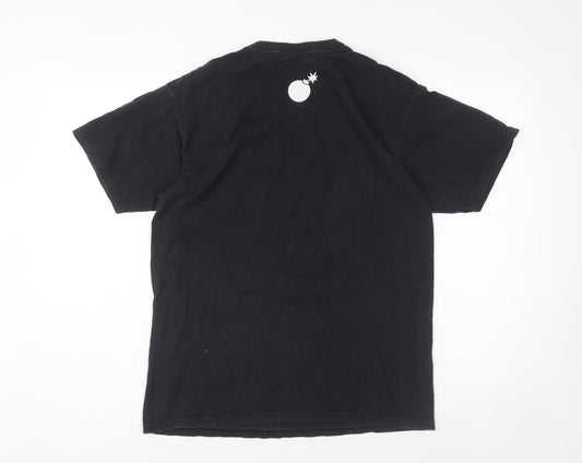 The Hundreds Men's Black Graphic Print T-Shirt Medium