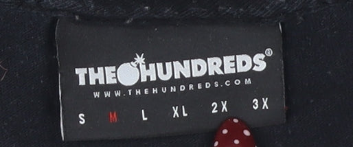 The Hundreds Men's Black Graphic Print T-Shirt Medium