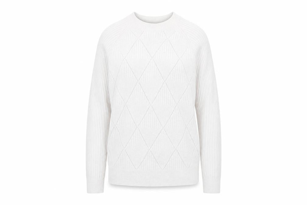Womens UK Size M Marks and Spencer Ivory Pullover Jumper