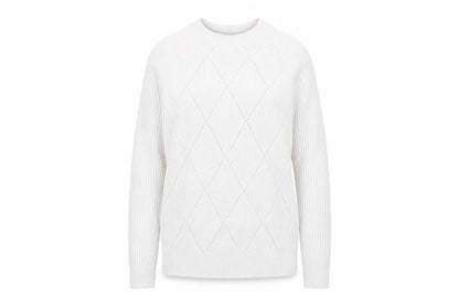 Womens UK Size M Marks and Spencer Ivory Pullover Jumper