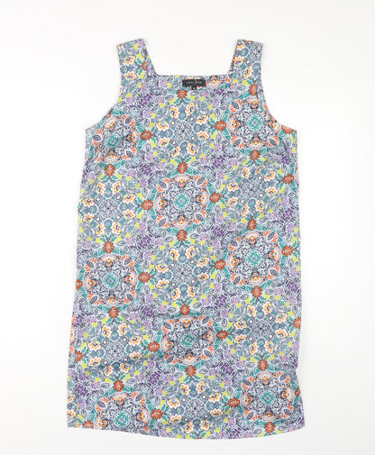 New Look Women's Multicoloured Floral Dress Size 12
