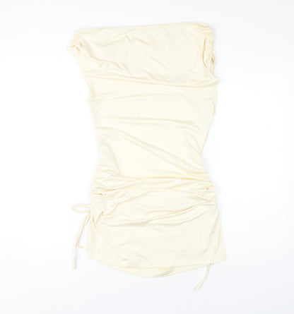 MUSERA Women's Ivory Bodycon Dress S - Party/Cocktail