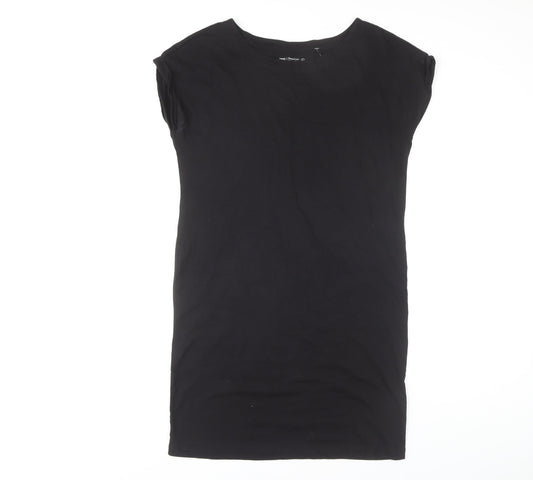 Next Women Black Cotton Dress Size 8