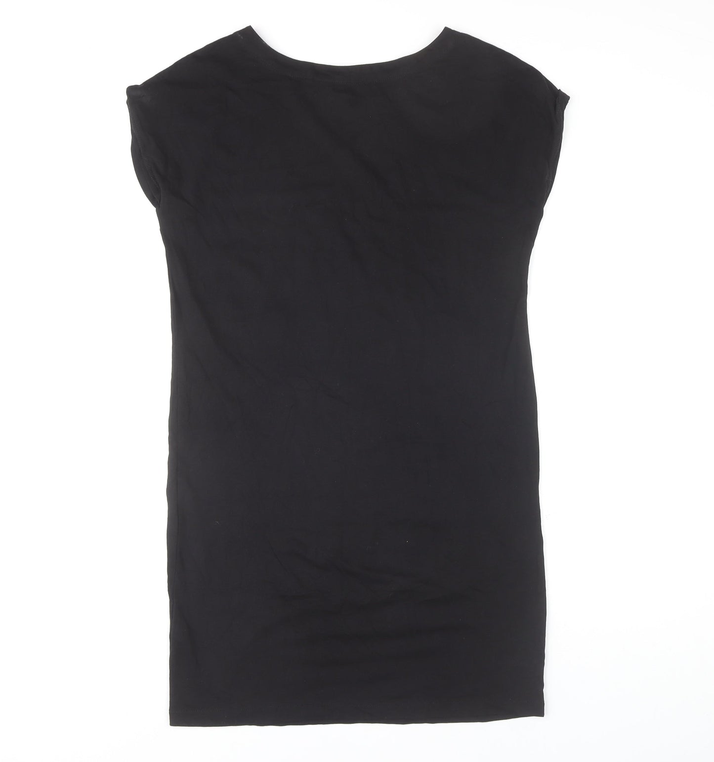 Next Women Black Cotton Dress Size 8
