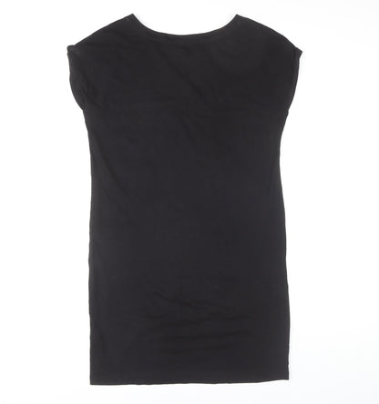 Next Women Black Cotton Dress Size 8