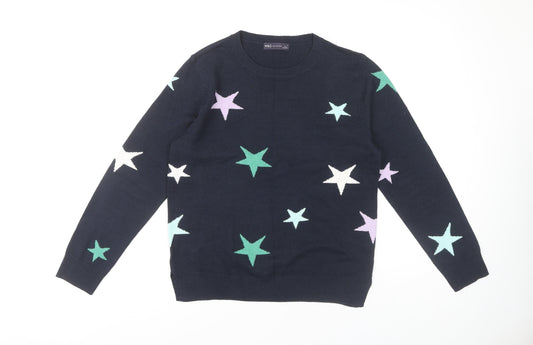 Womens UK Size 12 Marks and Spencer Multicoloured Pullover Jumper