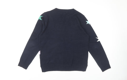 Womens UK Size 12 Marks and Spencer Multicoloured Pullover Jumper