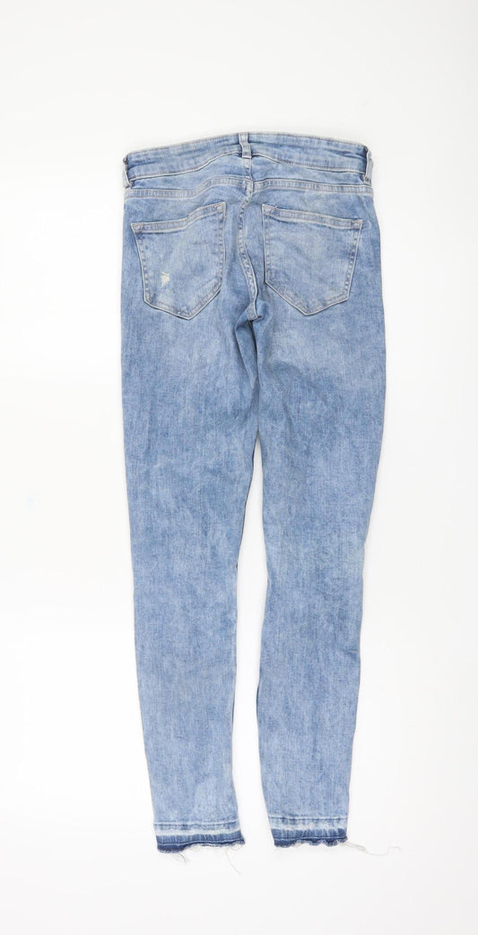 Womens UK Size 6 H&M Slim Fit Skinny Blue Jeans