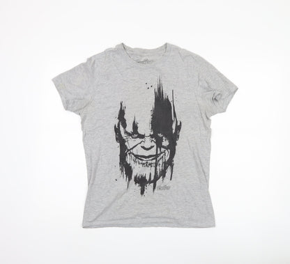 Marvel Men's Grey Avengers Infinity War T-Shirt S