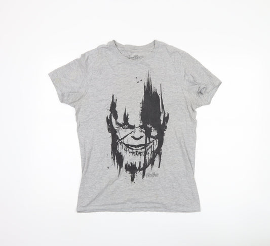 Marvel Men's Grey Avengers Infinity War T-Shirt S