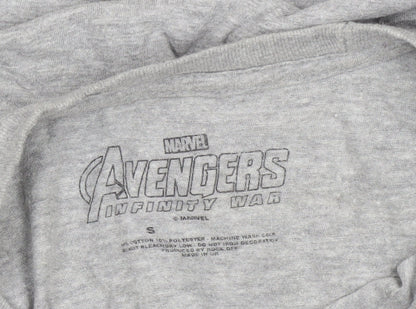 Marvel Men's Grey Avengers Infinity War T-Shirt S