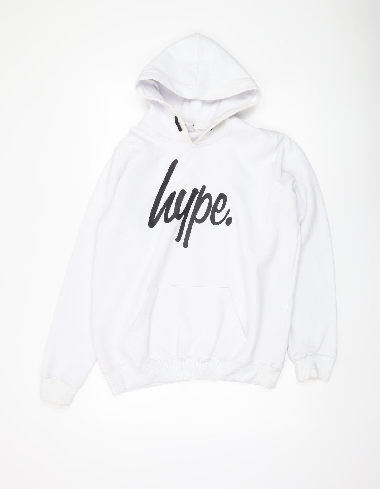 Hype Boys White Pullover Hoodie Size 16 Years