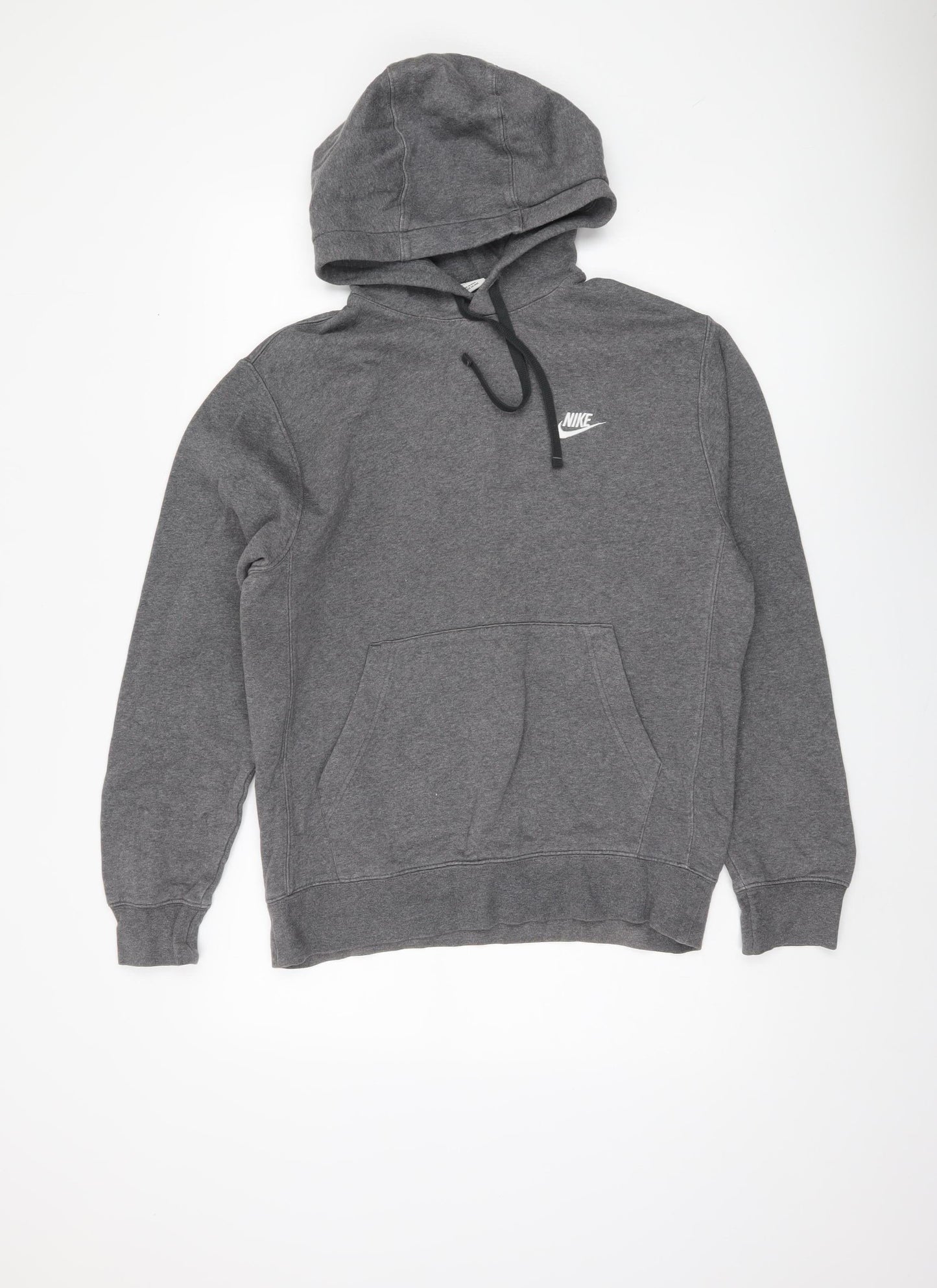 Mens UK Size S Nike Grey Pullover Hoodie