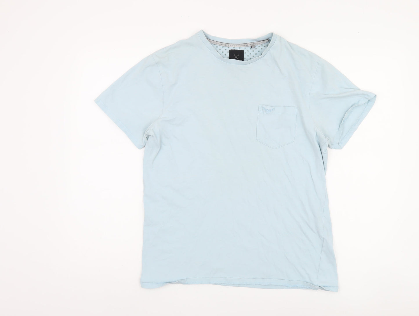Essential Threadbare Men's Blue Medium T-Shirt