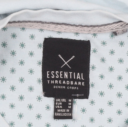 Essential Threadbare Men's Blue Medium T-Shirt