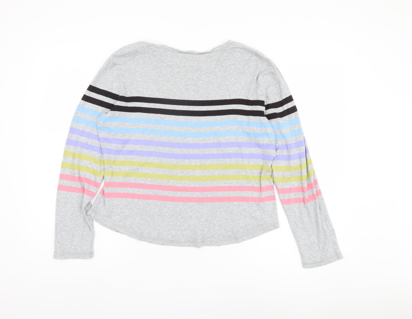 Womens UK Size L Talbots Multicoloured Basic T-Shirt